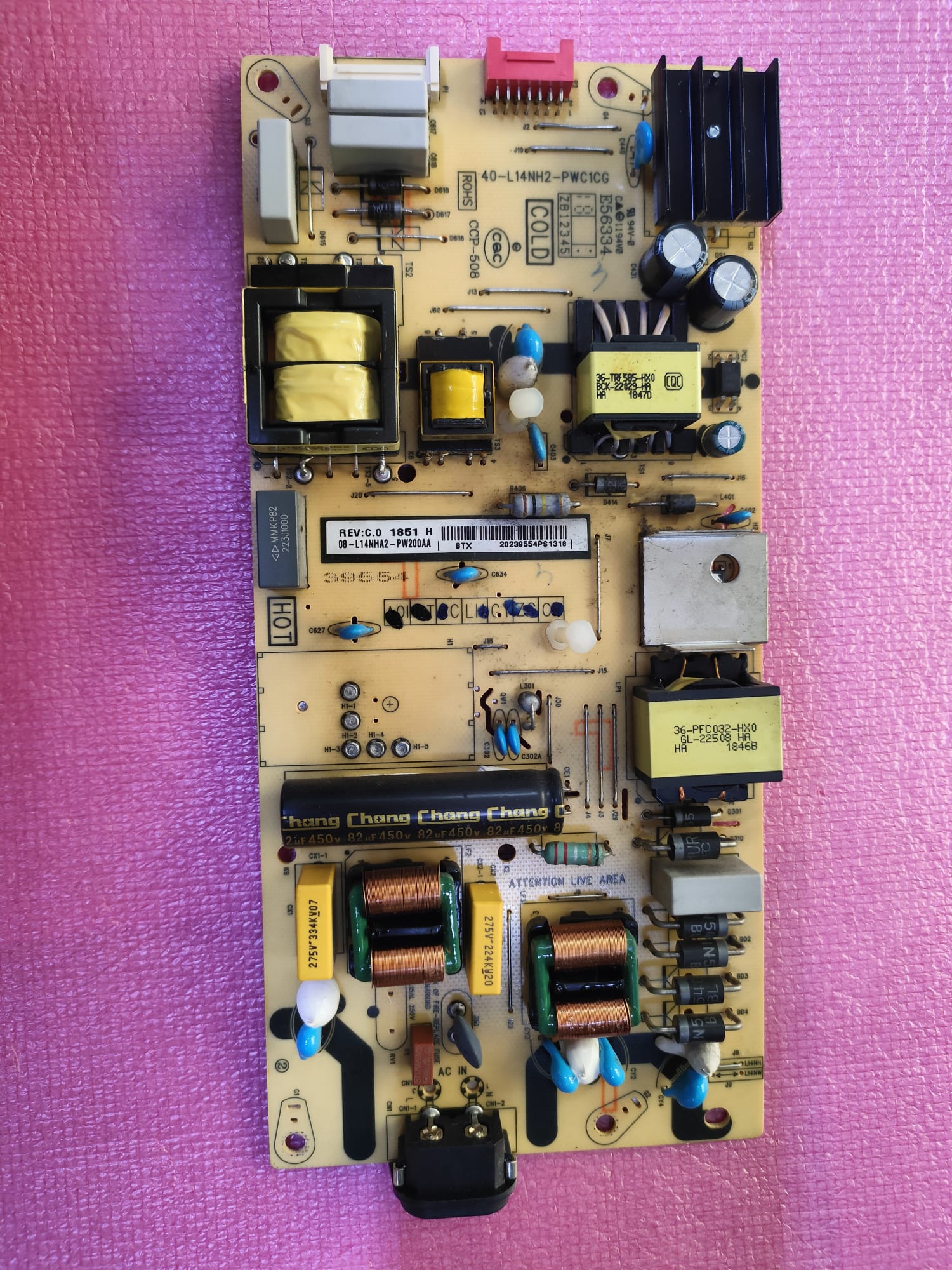 40-L14NH2-PWC1CG PSU PER TV TCL 55DP600