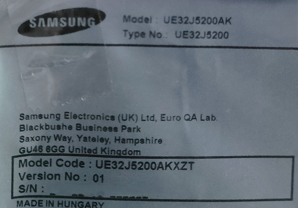 UE32J5200AK SAMSUNG