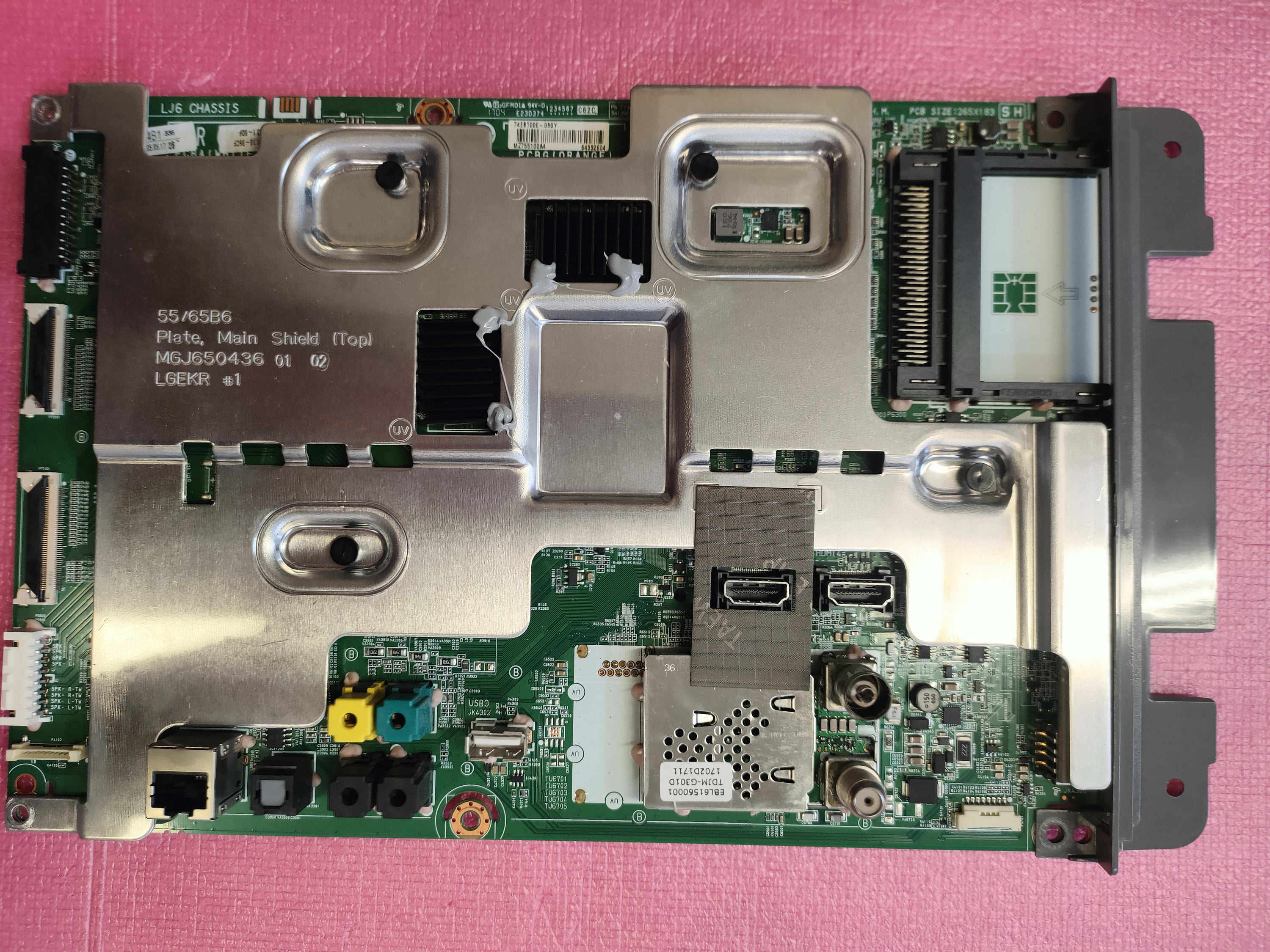 LG OLED65B6V Ricambi Originali | Mainboard PSU T-CON FLAT WIFI Altoparlanti IR