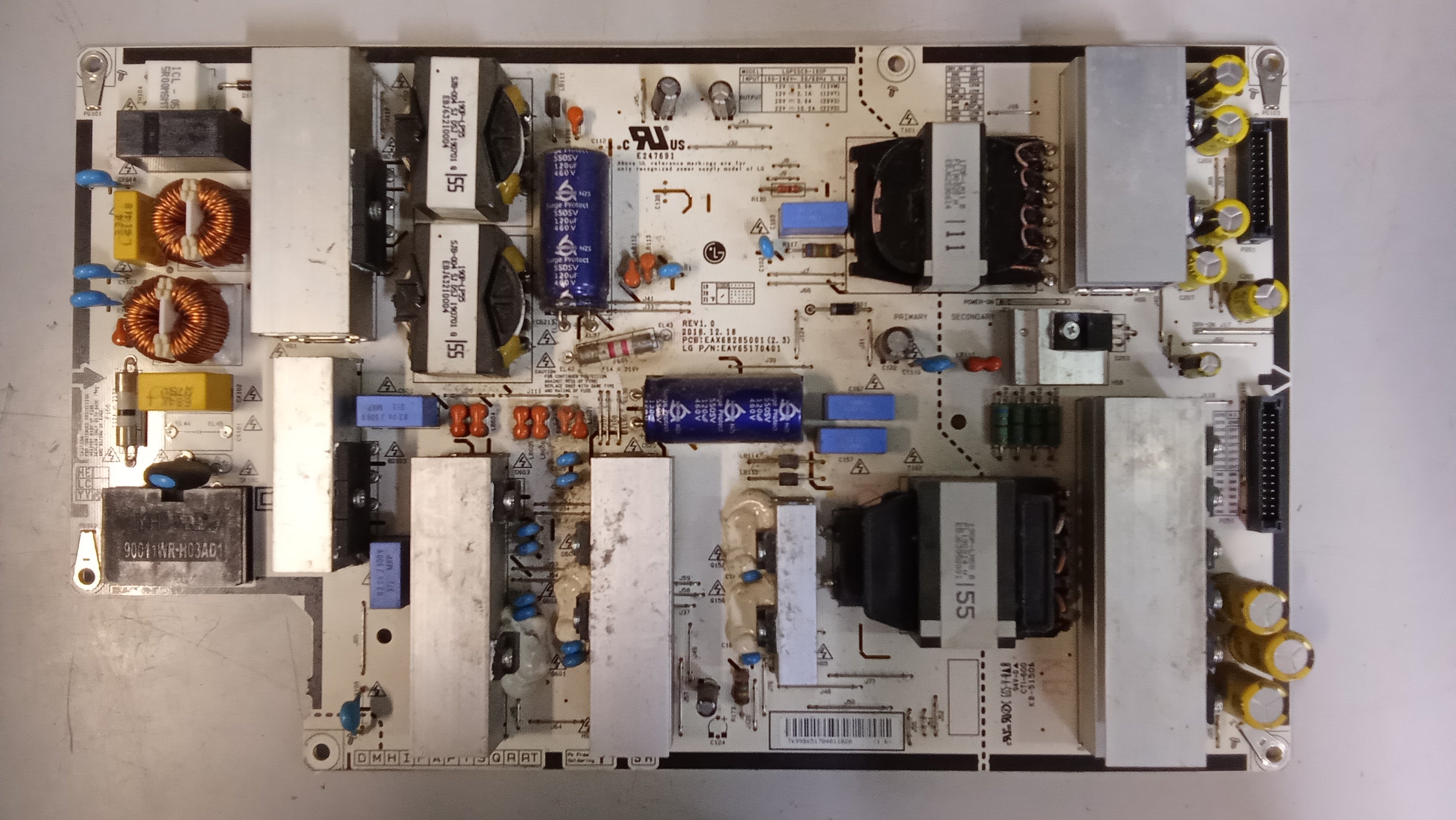 849 2024 Ricambi TV LG OLED55B9PLA - Main Board / PSU / Altoparlanti / Modulo WiFi