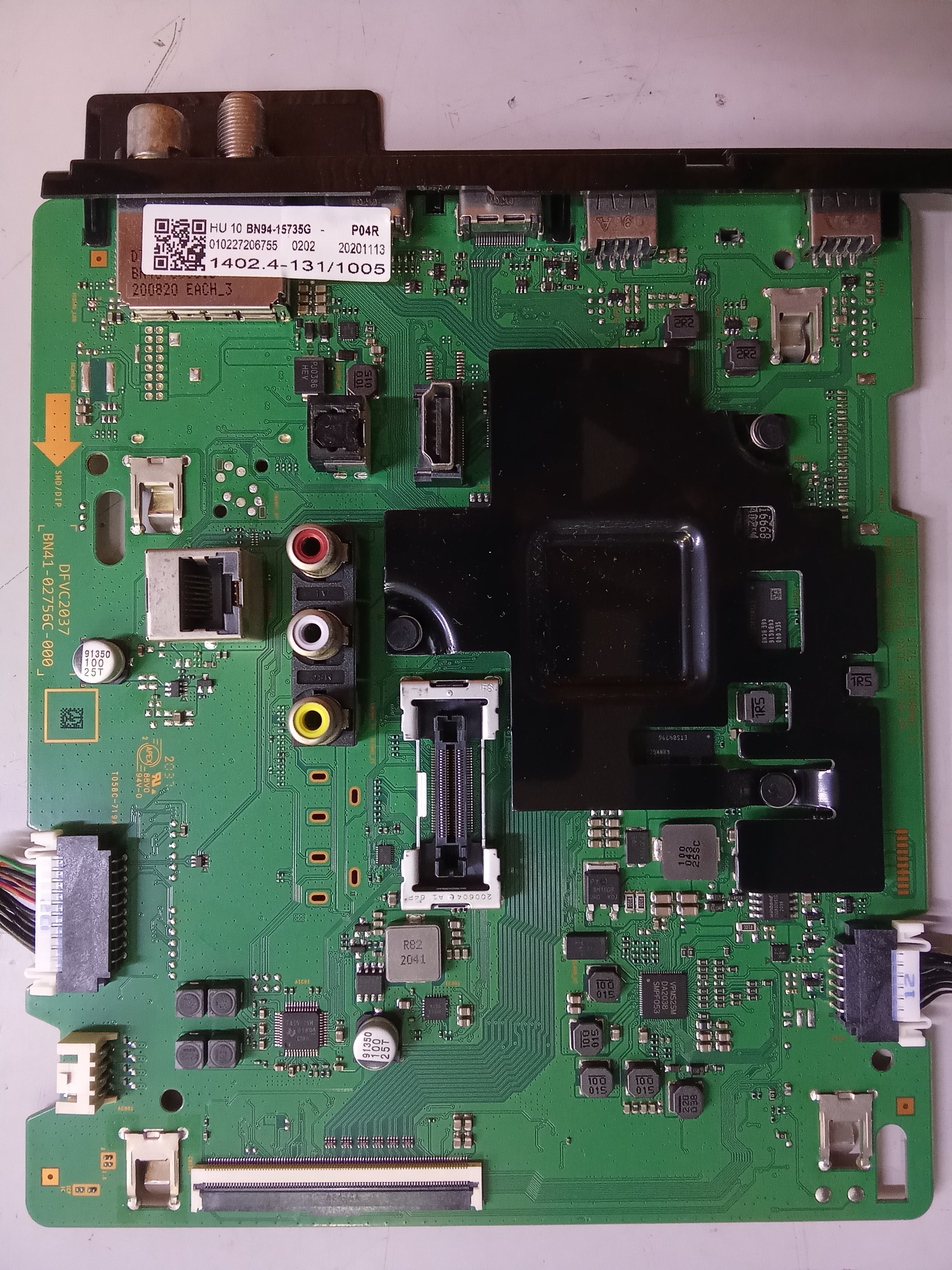 820 2024 Ricambi TV Samsung QE50Q60TAU - Main / PSU / Altoparlanti / Sensore IR WiFi