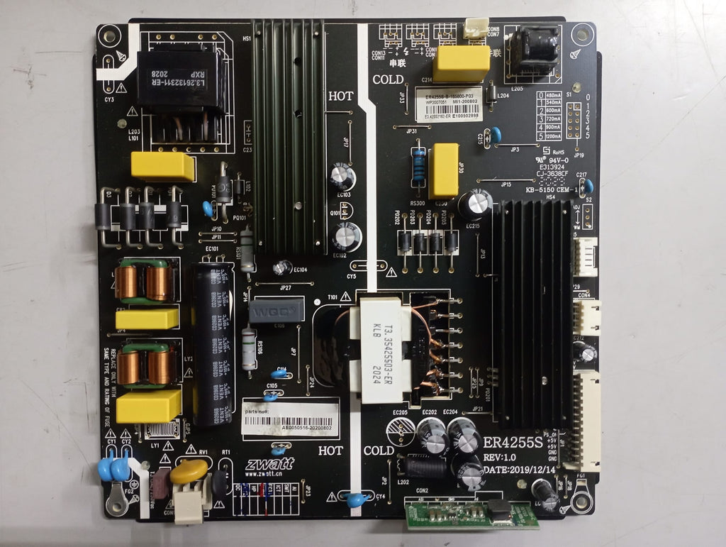 Scheda Alimentazione Zephir TS50UHD-2 ER4255S-B Testata