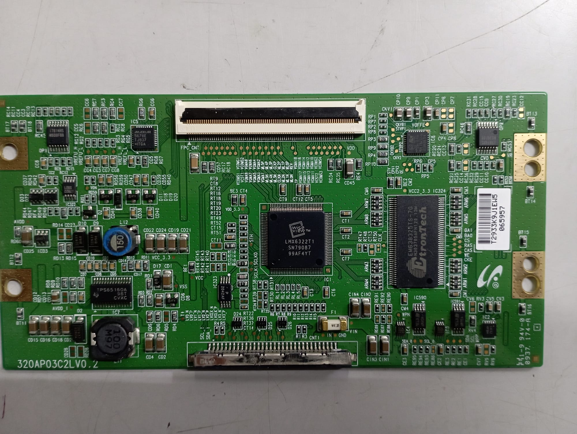 Scheda T-Con Samsung LE32B350F1W 320AP03C2LV0.2