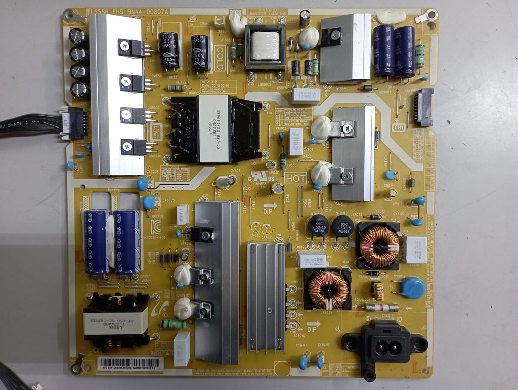 Scheda Alimentazione Samsung UE49KU6100KXZT BN44-00807A Testata