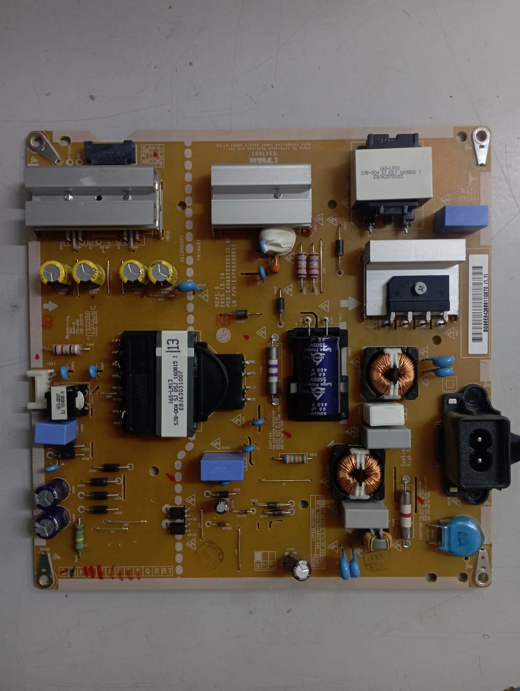 Scheda Alimentazione LG 49UH620V EAY64388811 Testata