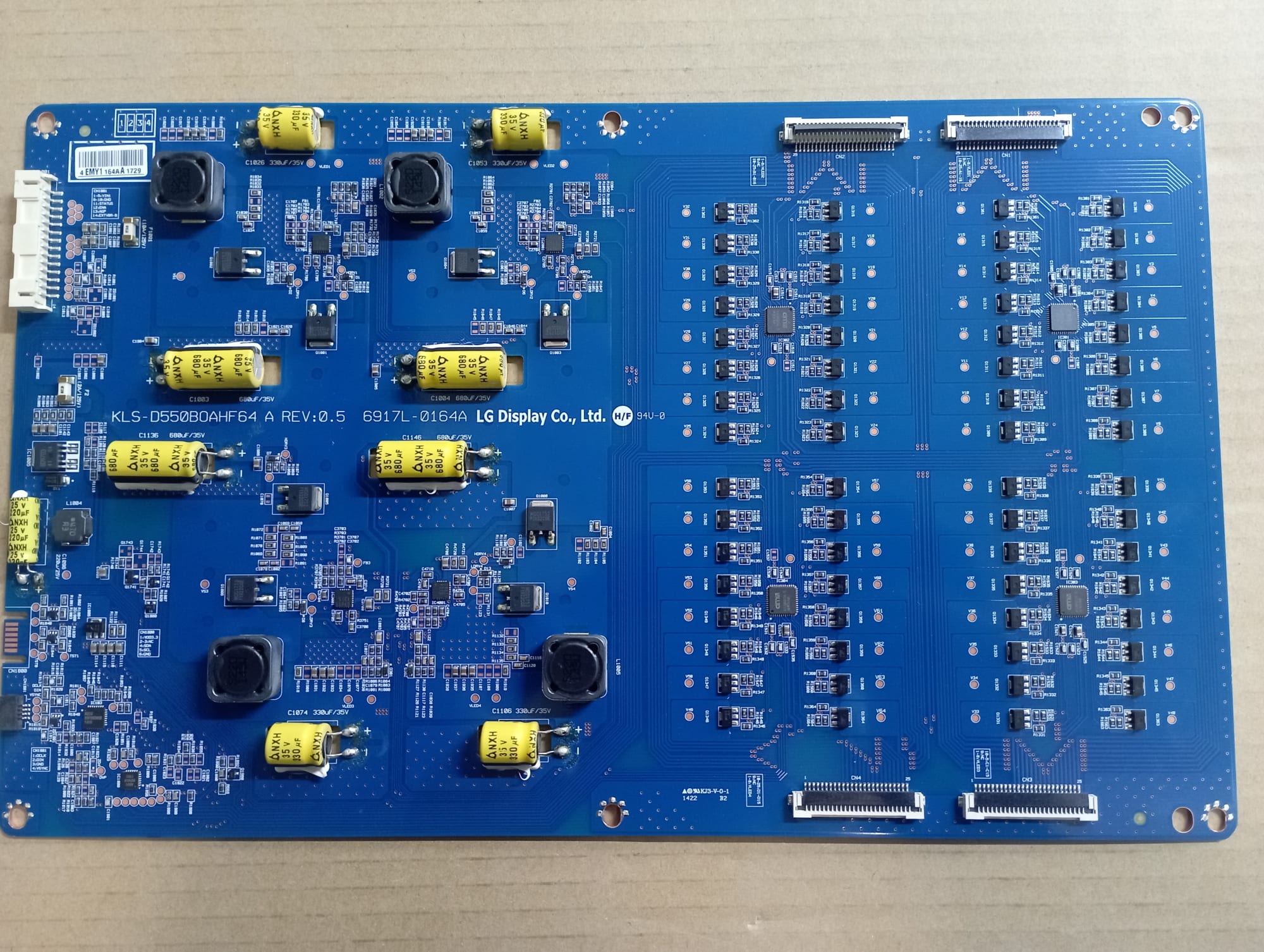 KLS-D550B0AHF64 6917L-0164A SCHEDA LED DRIVER PER LG 55UC970V