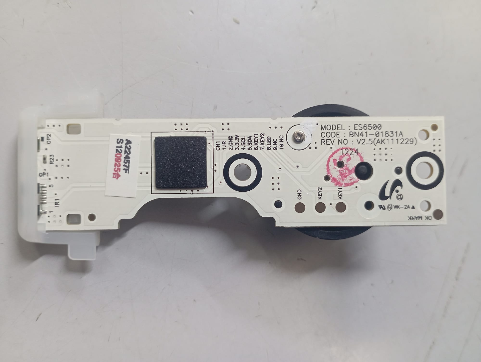 BN41-01831A PULSANTE ACCENSIONE + RICEVITORE IR PER TV SAMSUNG UE55ES6805UXXE  BN41-01831A