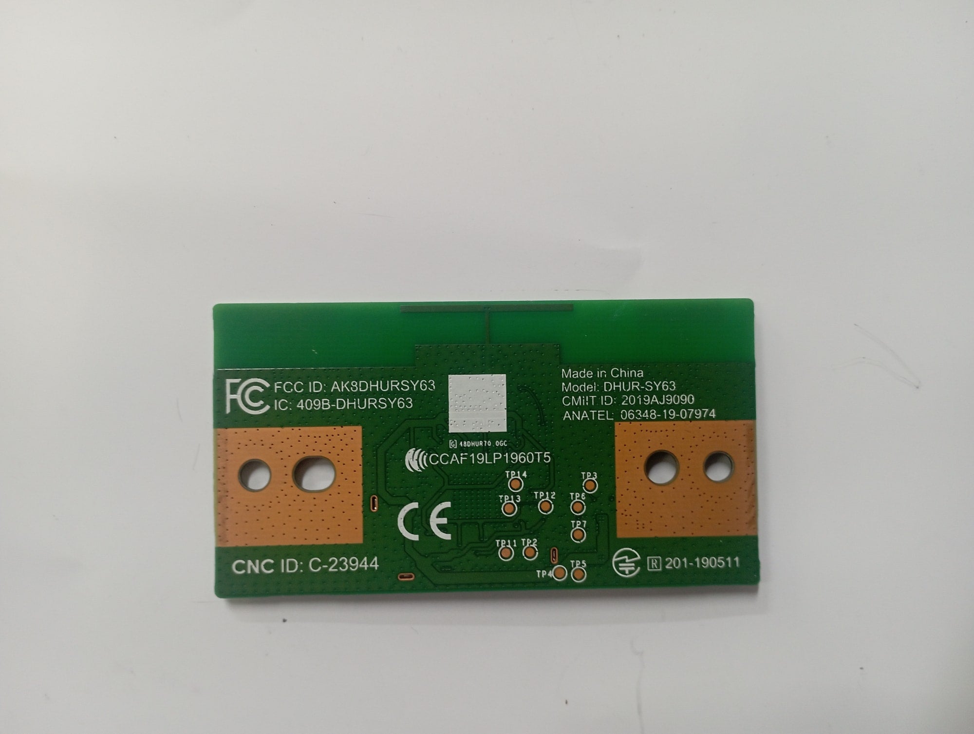 DHUR-SY63 1-005-419-12 RICEVITORE WIFI