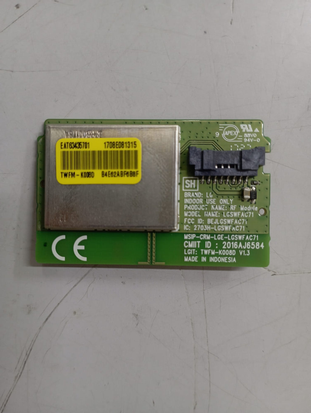 EAT63435701  MODULO WIFI PER TV 43LJ624V