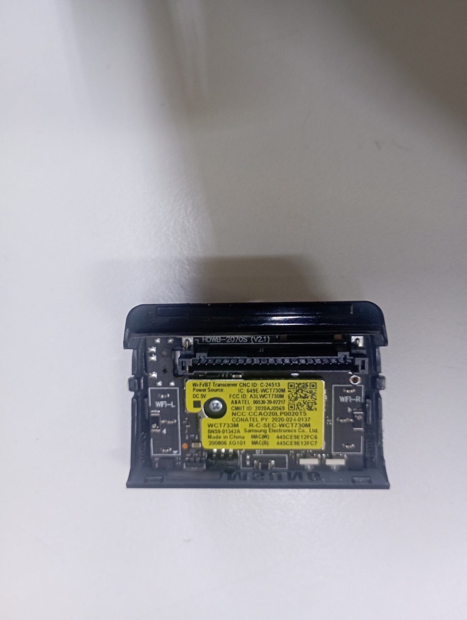 BN59-01342A RICEVITORE IR + PULSANTE UE50TU8070U SAMSUNG