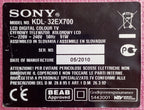 Ricambi TV Sony KDL-32EX700 - Mainboard Altoparlanti Ricevitore IR