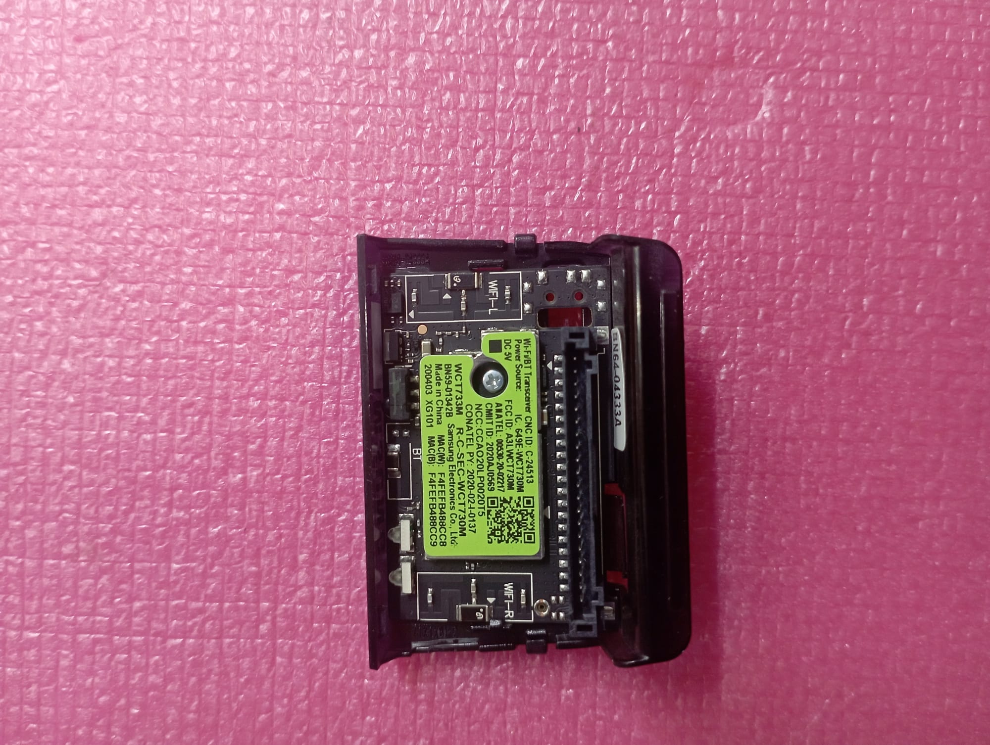 BN59-01342B Ricevitore WiFi + Pulsante per TV Samsung UE43TU7072UXXH