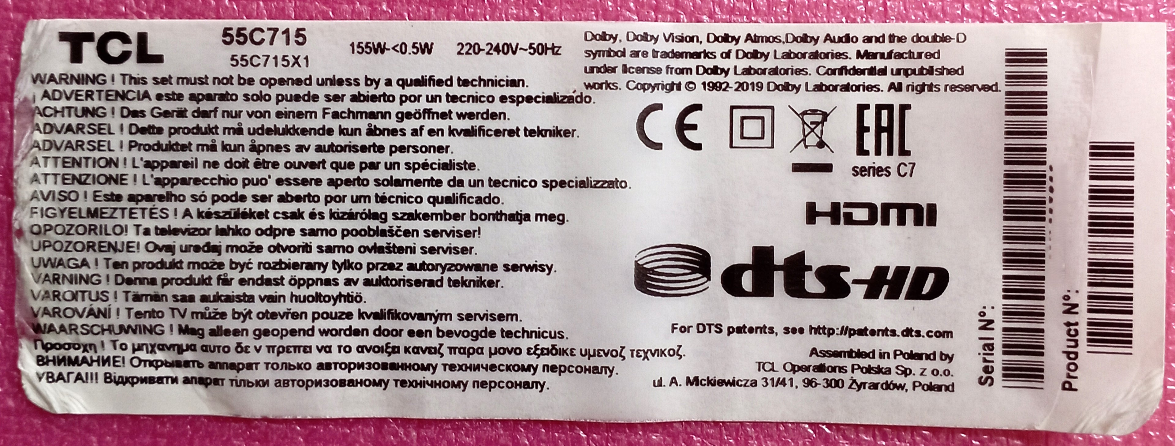 55C715 TCL