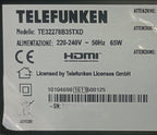 Ricambi TV Telefunken TE32278B35TXD - Mainboard PSU Flat Altoparlanti IR