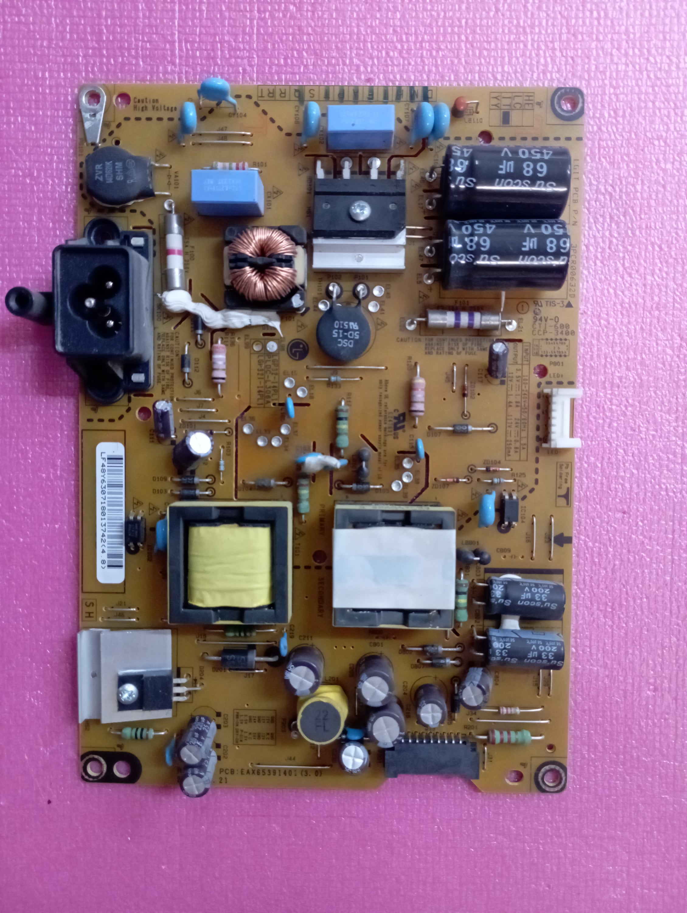 32LB561B Ricambi TV LG - PSU, Mainboard, Flat, Altoparlanti, Pulsante IR