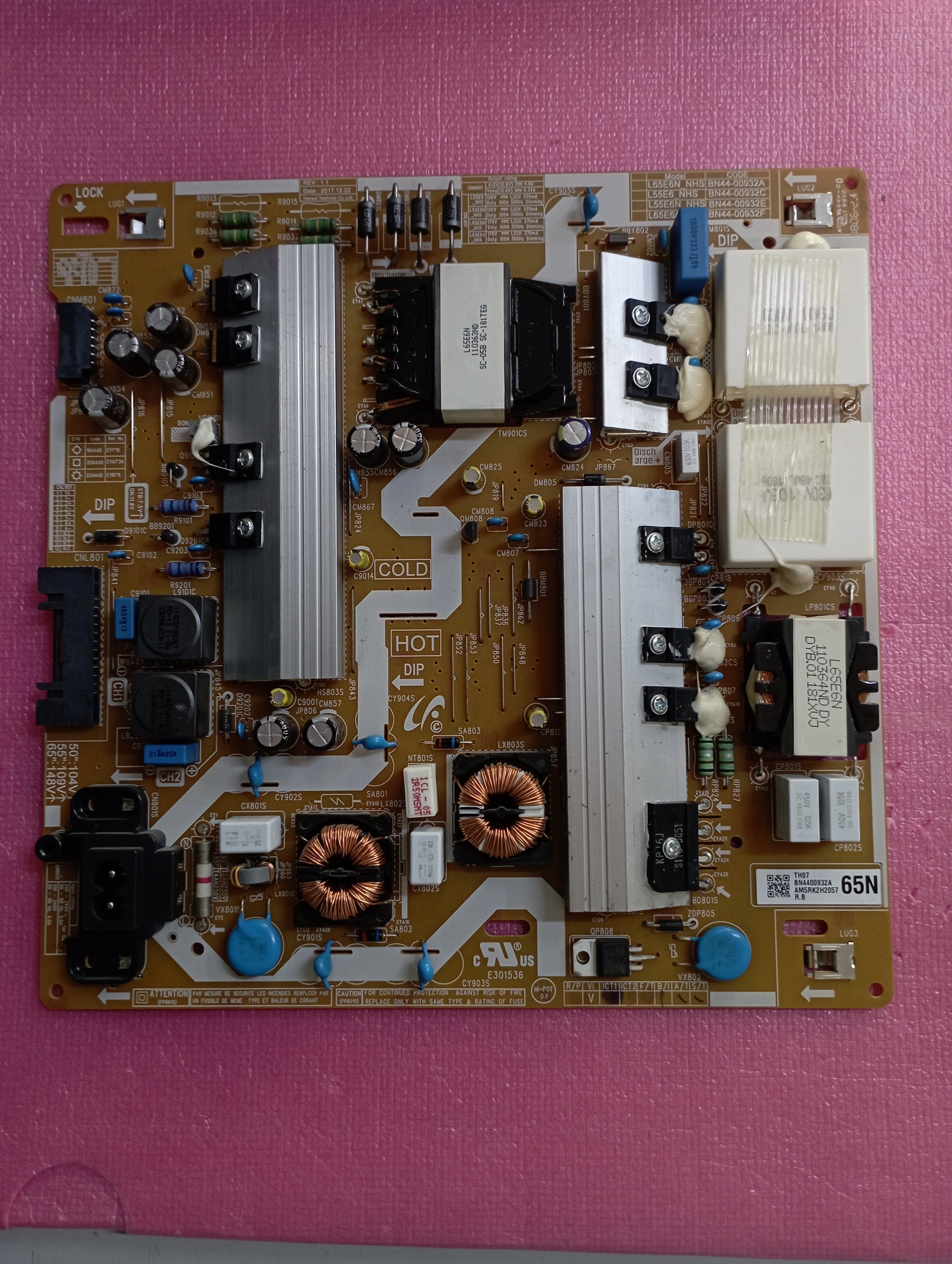 BN96-45632C BN96-39820H BN44-00932A BN64-04042A Ricambi per TV Samsung UE65NU7172U