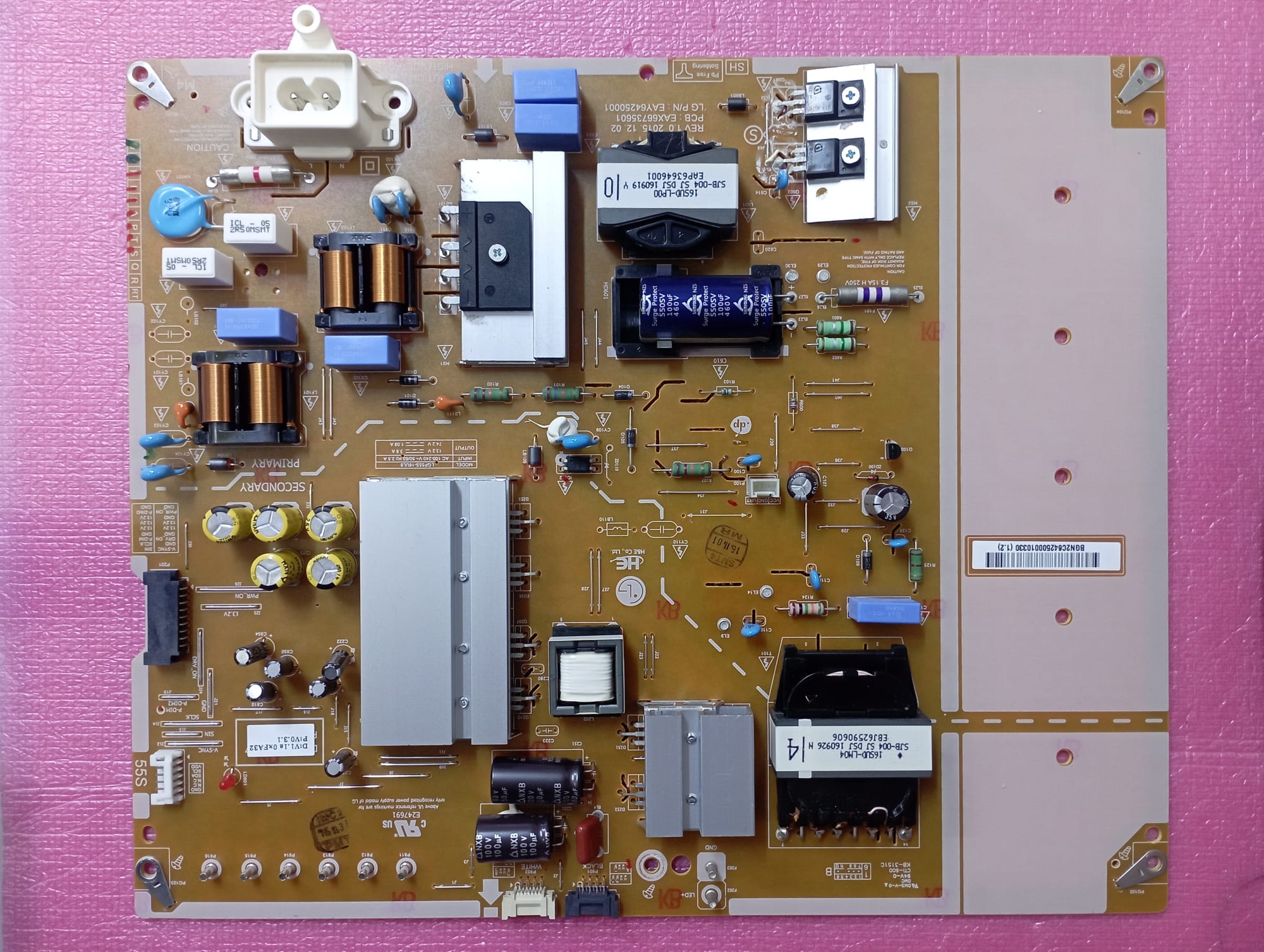 EAY64250001 PSU per LG 55UH750V