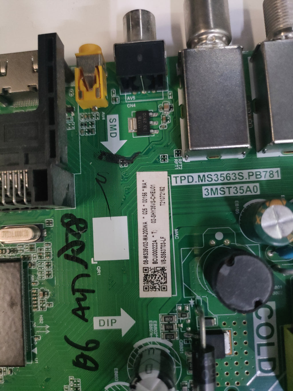 TPD.MS3563S.PB781 Mainboard TCL 32D420 Testata
