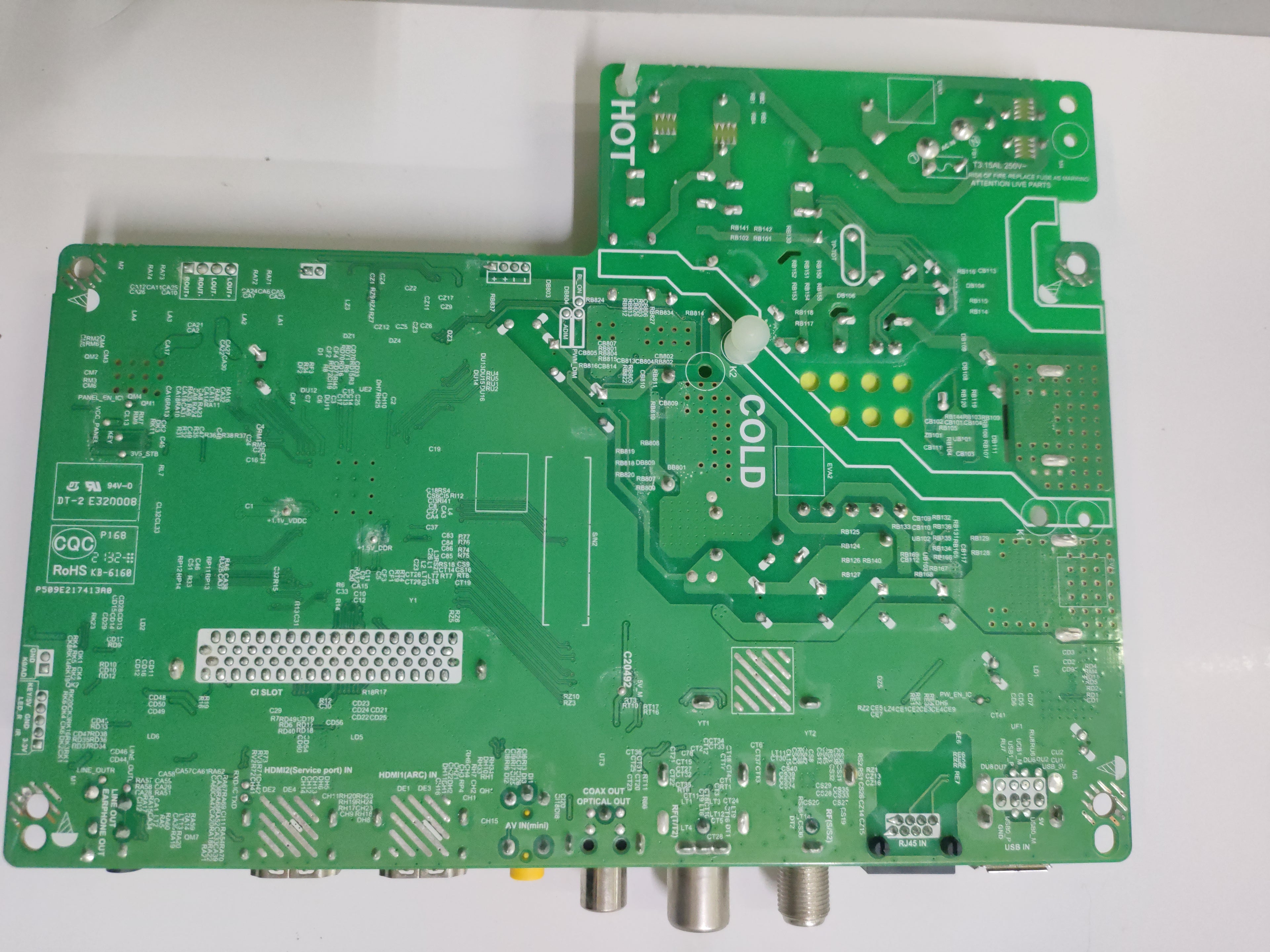 TPD.MS3563S.PB781 Mainboard TCL 32D420 Testata
