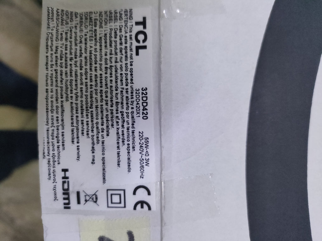 LN-YDT013-5808 Speaker TCL 32DD420 Coppia Altoparlanti Testati