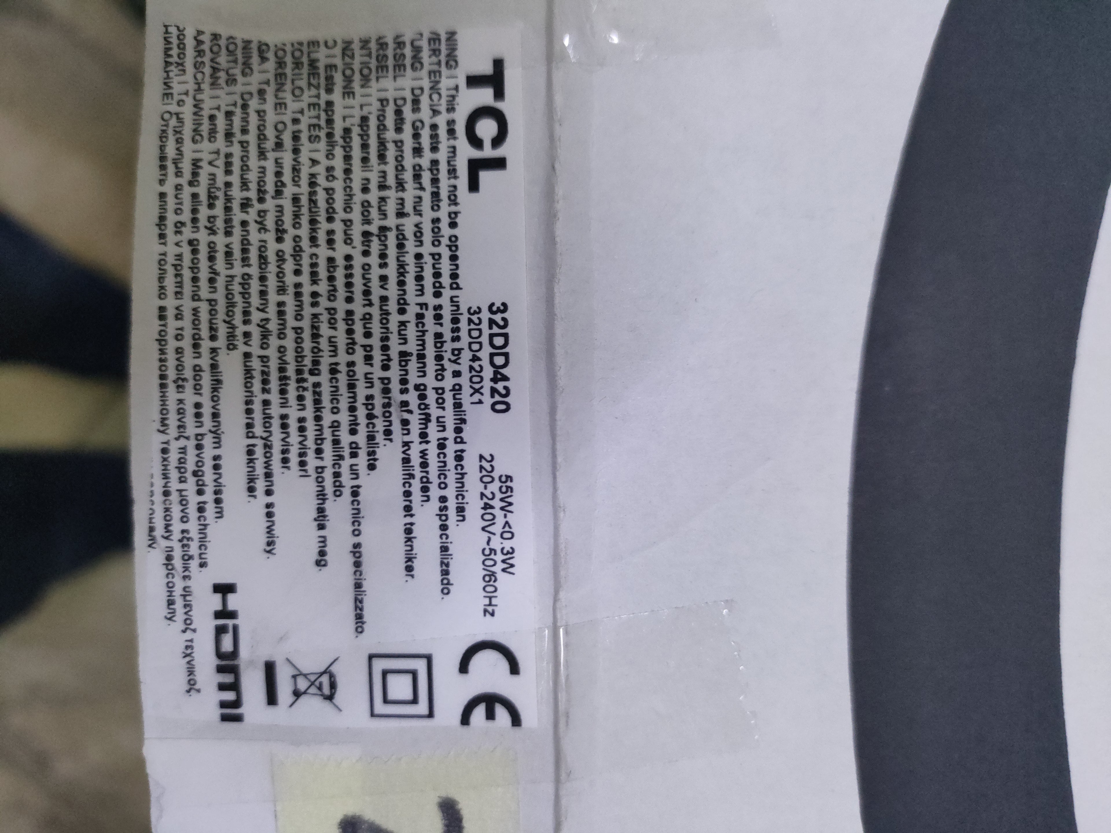 LN-YDT013-5808 Speaker TCL 32DD420 Coppia Altoparlanti Testati
