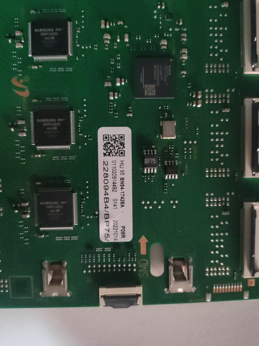 BN94-17426A Driver LED Board Samsung QE75QN90BAT Testata