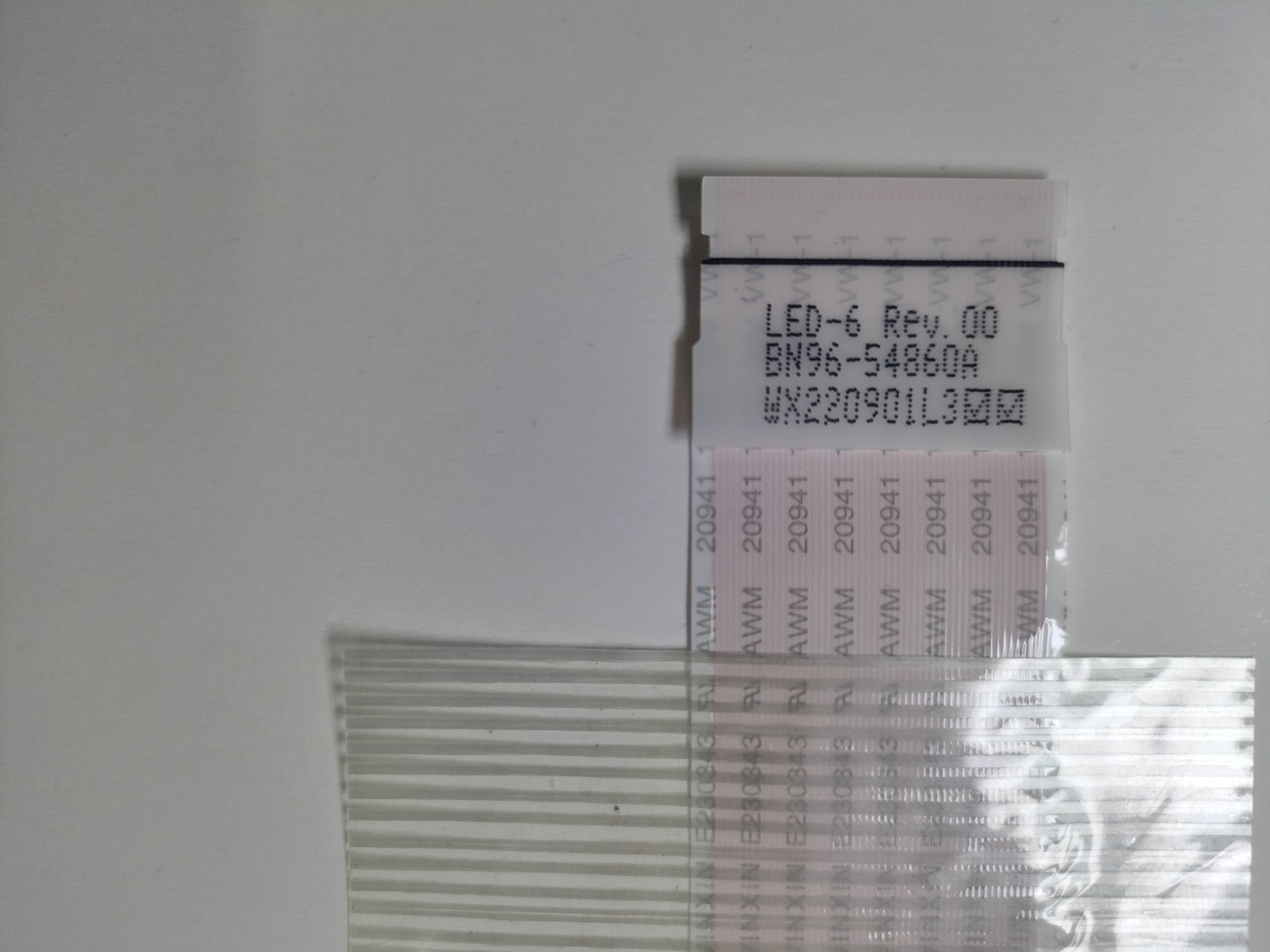 BN96-54862A Cavo Flat LED Samsung QE75QN90BAT Testato