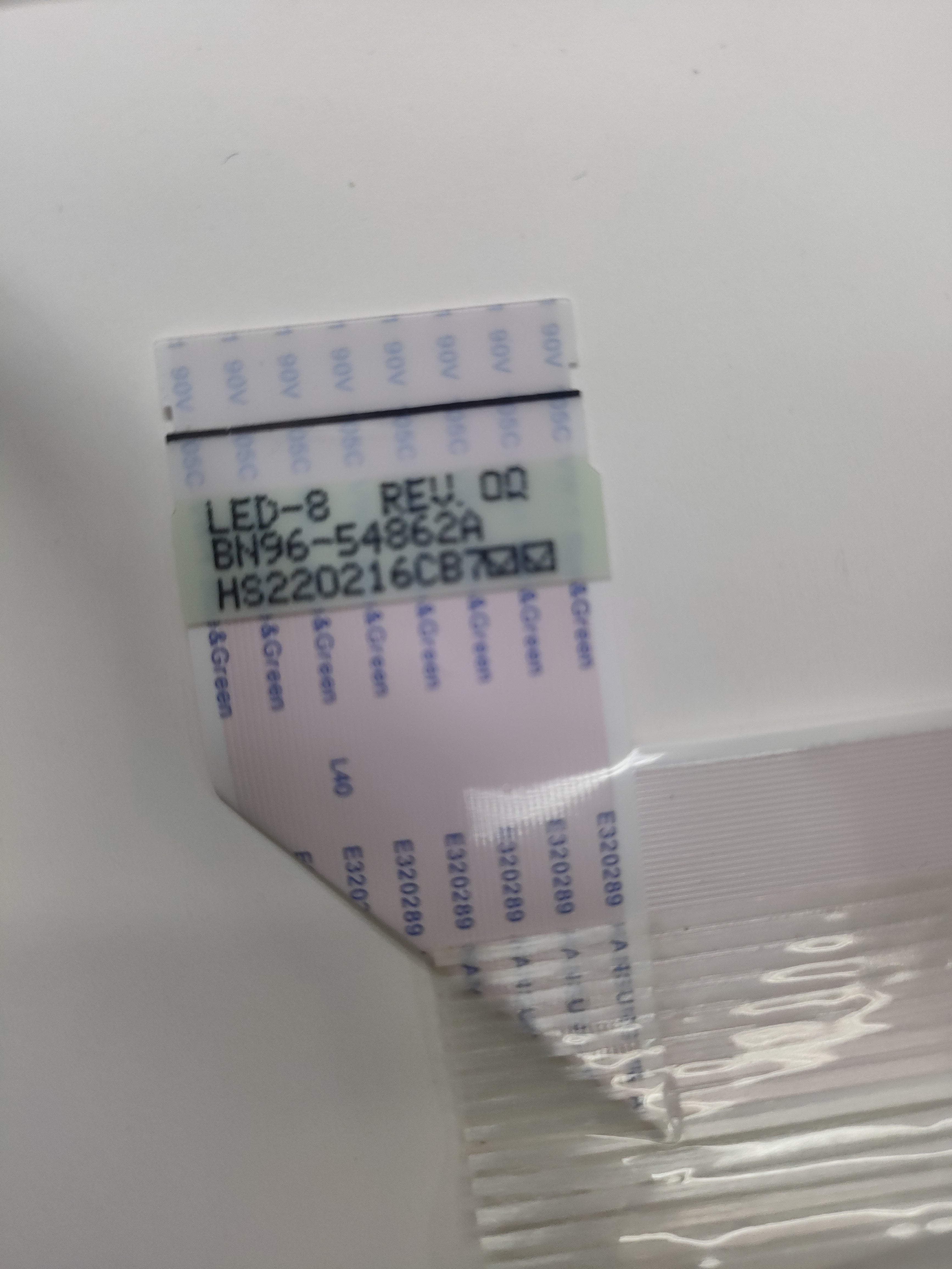 BN96-54858A Cavo Flat LED Samsung QE75QN90BAT Testato