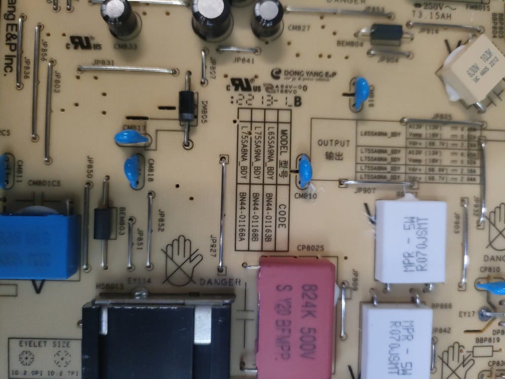 BN44-01168B Alimentatore Samsung QE75QN90BAT Testato