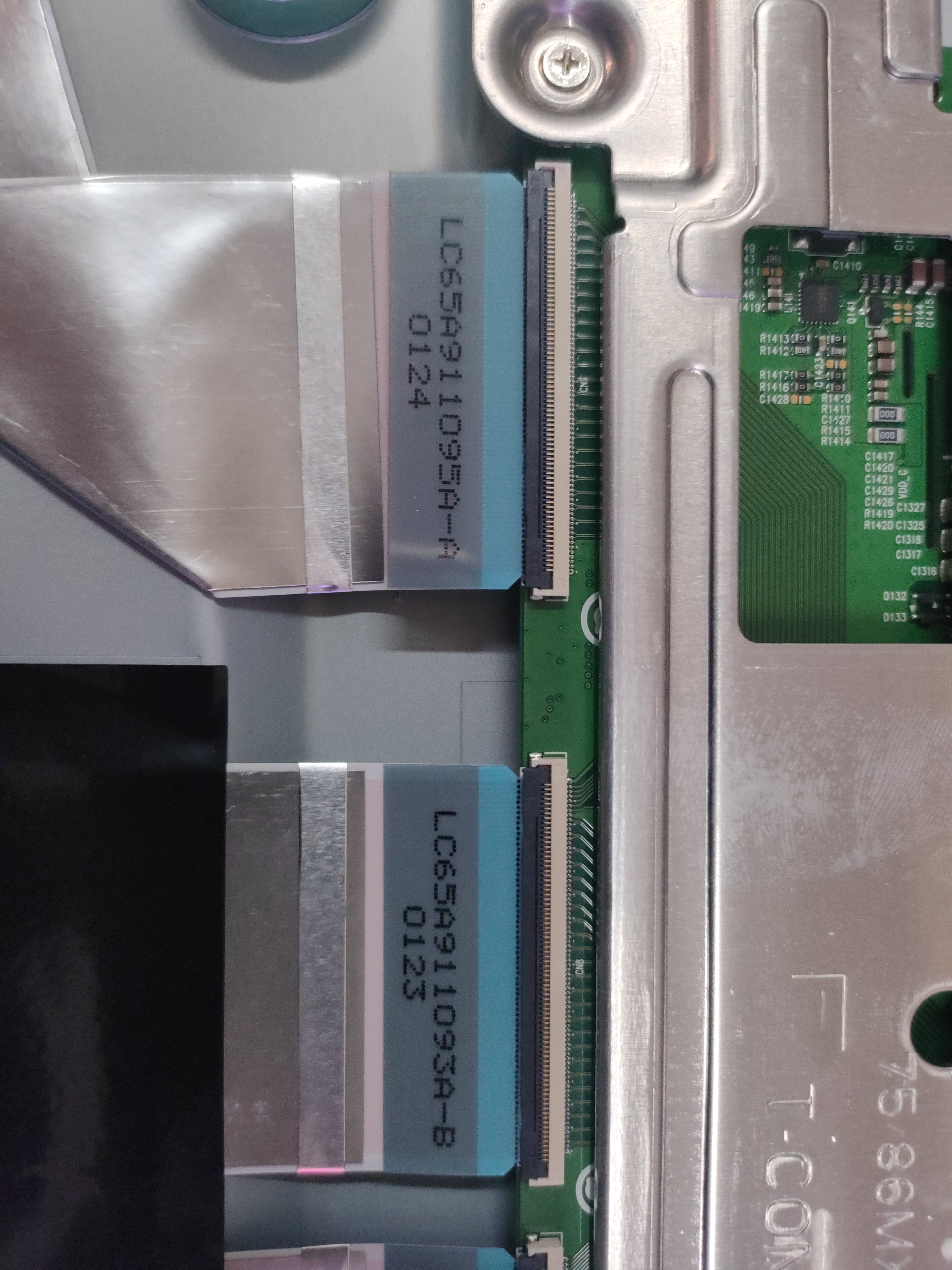 LC65A911093A-B LC65A911094A-C Coppia Cavi Flat LVDS LG 65QNED996PB