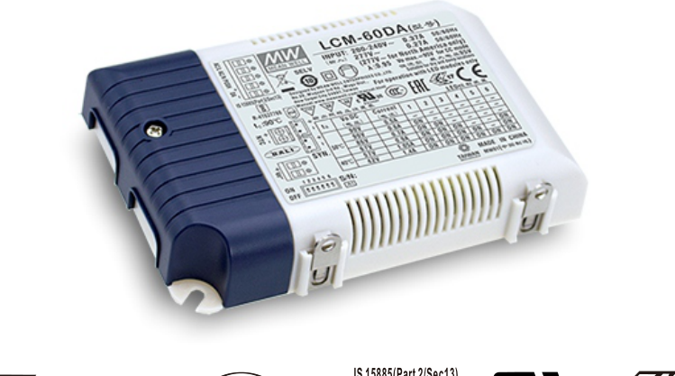 Alimentatore Switching Mean Well LCM-60DA 60W