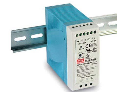 Alimentatore Switching Mean Well MDR-40-48 48V 40W DIN Rail