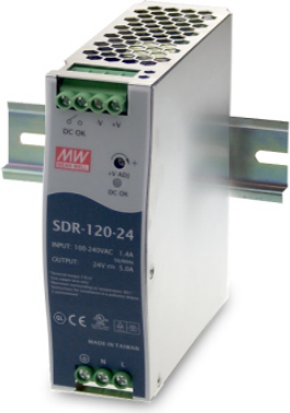 SDR-120-12 Alimentatore Switching Mean Well 120W 12V