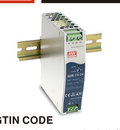 Alimentatore Switching Mean Well SDR-75-48 48V 75W DIN Rail