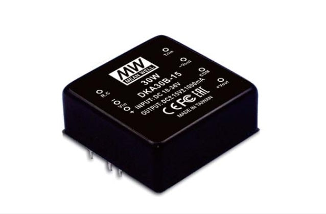 Alimentatore Switching Mean Well DKA30B-15 15W