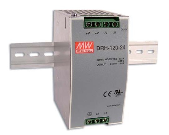 Alimentatore Switching Mean Well DRH-120-48 48V 2.5A 120W