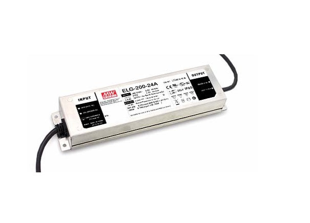Driver LED Mean Well ELG-200-24DA 24V 8.3A 200W