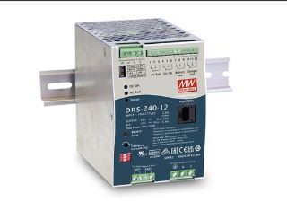 Alimentatore Mean Well DRS-240-12 12V 20A 240W — Foto reale del prodotto spedito