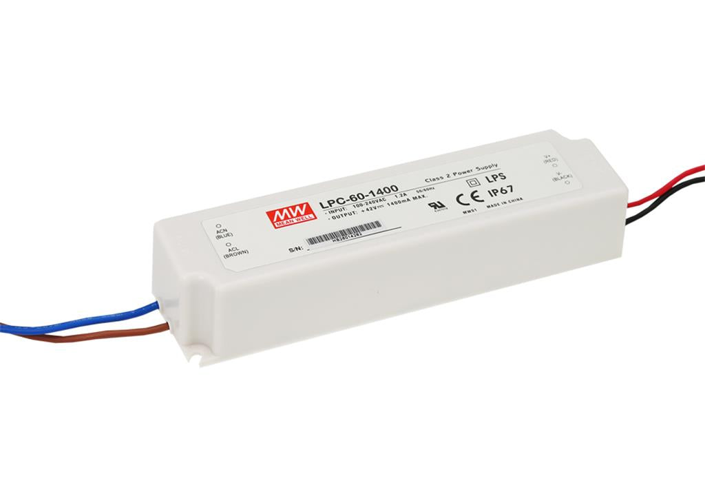 Alimentatore Switching Mean Well LPC-60-1050 60W