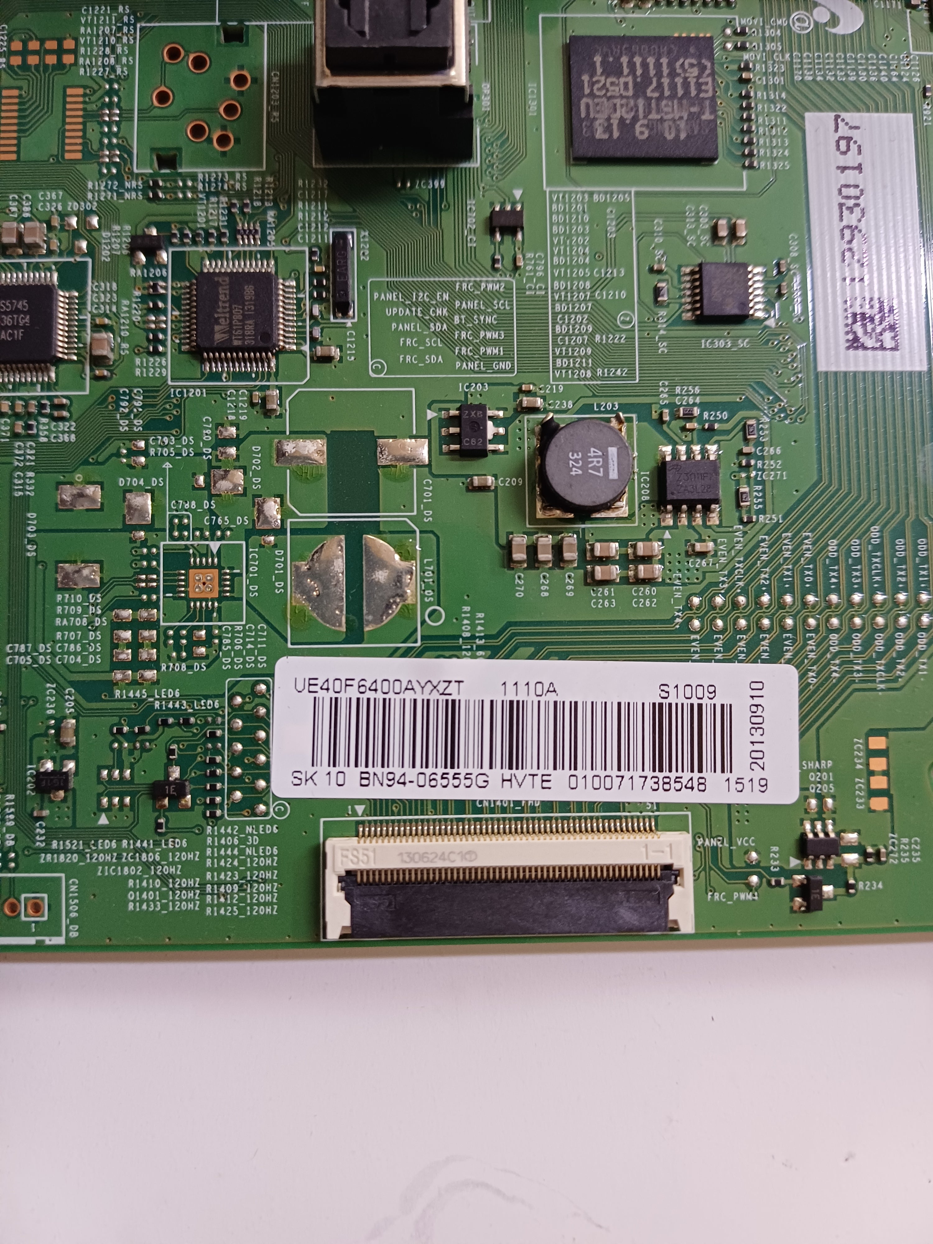 BN94-06555G Mainboard Samsung UE40F6400b