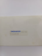 CXA4636 Pannello Frontale Pioneer DEH-690SDK — Ricambio Originale NOS