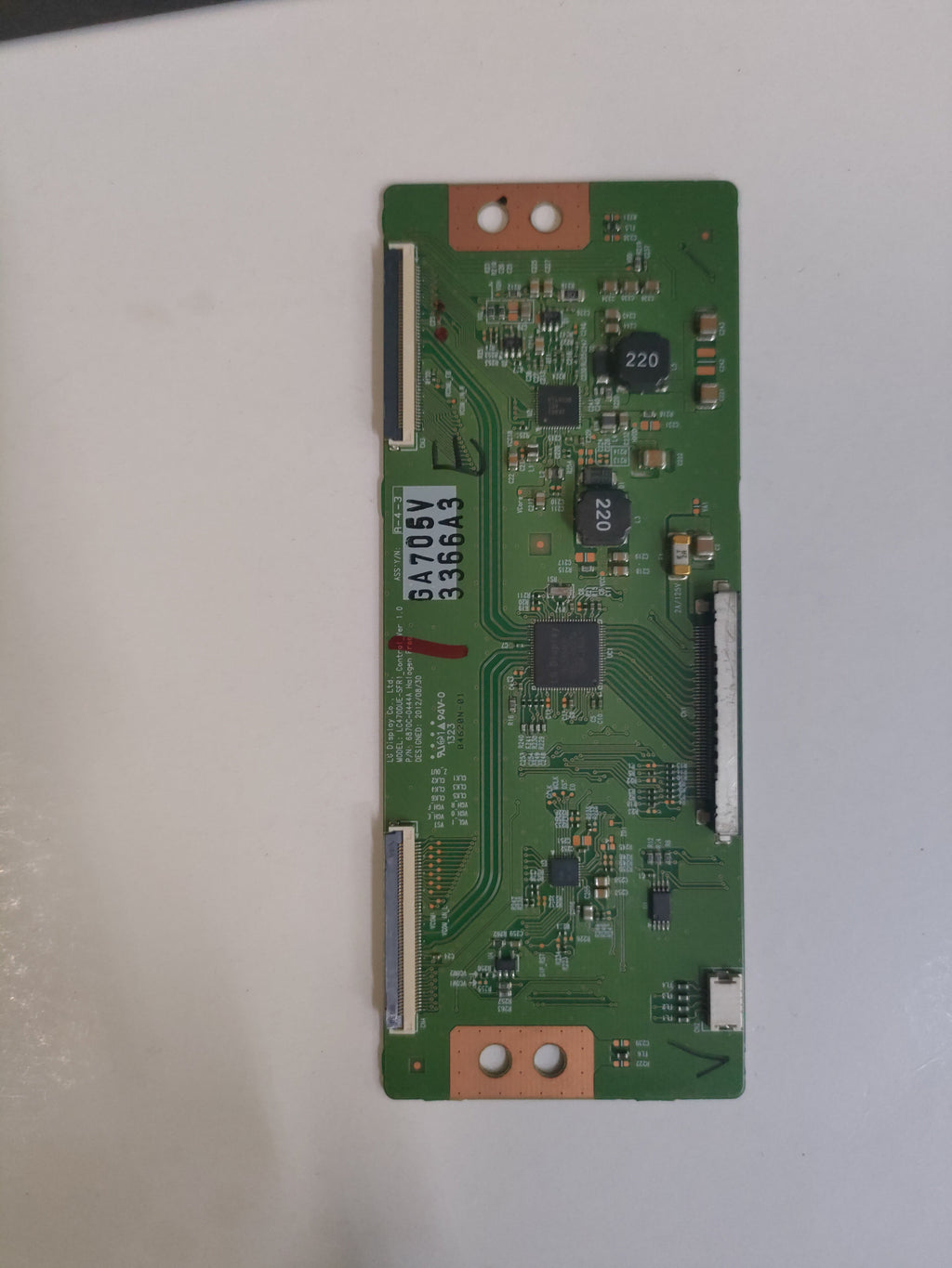 6870C-0444A T-Con Board LG 47" LC470DUE Testata