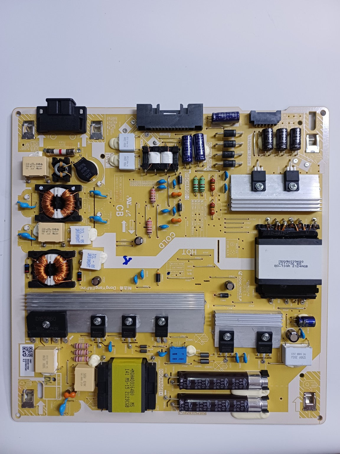 Alimentatore PSU Samsung QE55Q70AAT BN44-01105A fronte