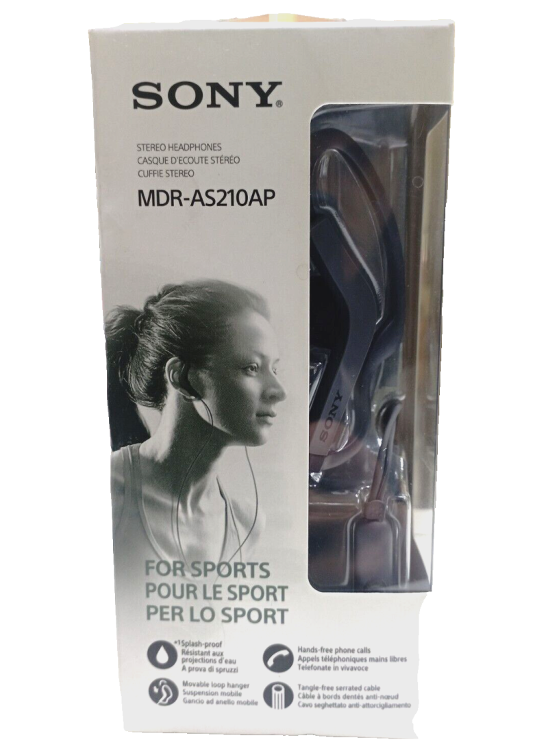 SONY MDR-AS210AP CUFFIE STEREO / STEREO HEADPHONES